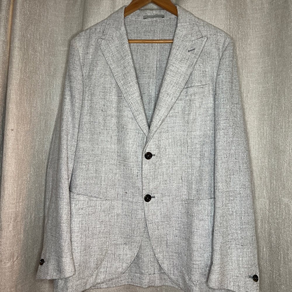 ELEVENTY Platinum Special Collection Single-Breasted Man Blazer Size 54